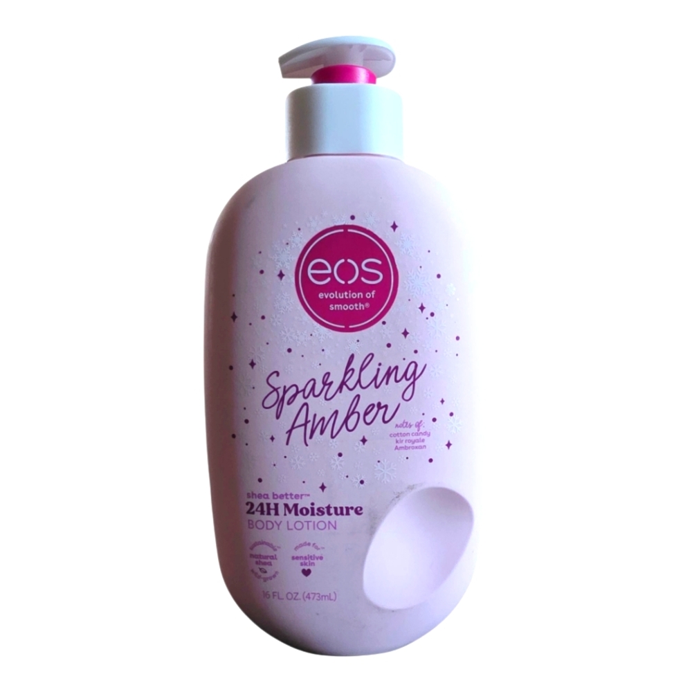eos Sparkling Amber Body Lotion - Pink
